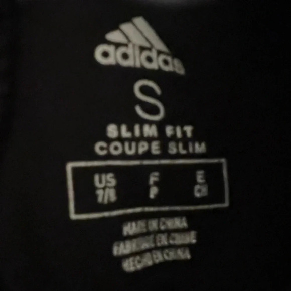 Adidas Rainbow Striped Slim Fit Leggings Girls Small (7/8) - Picture 3 of 3